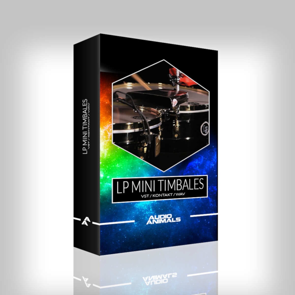 Audio Animals - LP Mini Timbales Sample Packs Software GUI Artwork